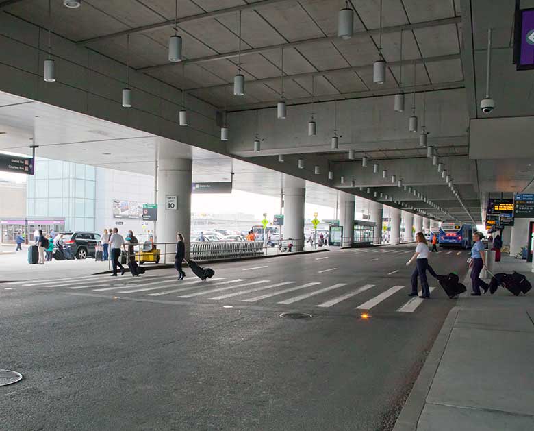 Logan International Airport Crosswalk Installations