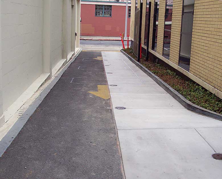 Custom Solution for Medical Building Driveway