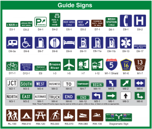 guide signs