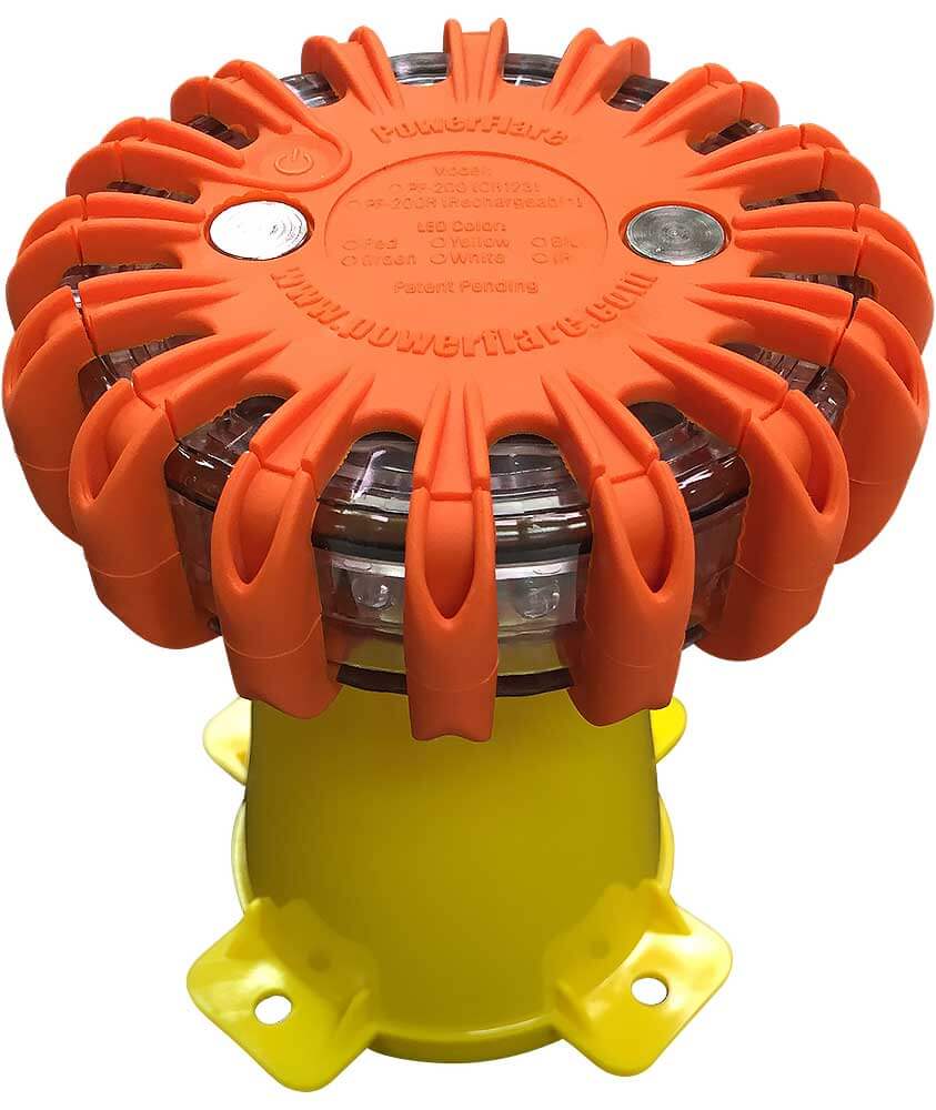 PowerFlare® Cone-Top Adapter - Traffic Safety Corp.