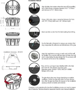 TS-SR-48C LED Road Stud instruction