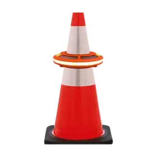 Cone Ring Light on traffic cone
