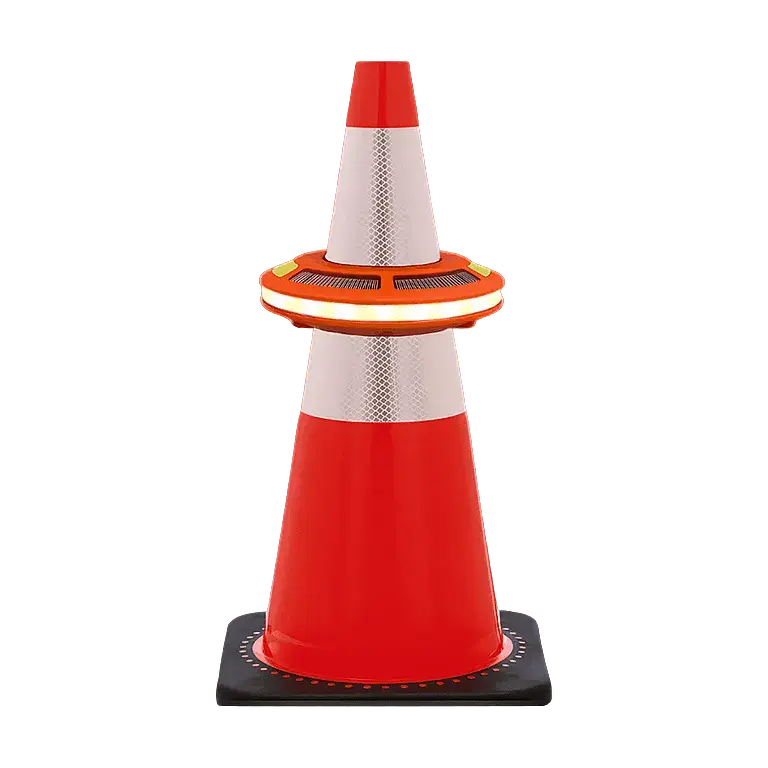 Cone Ring Light on traffic cone