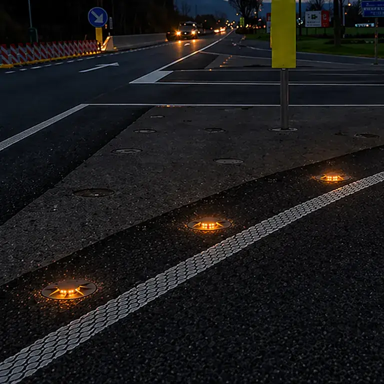 TS-SR-70C LED Road Stud curve