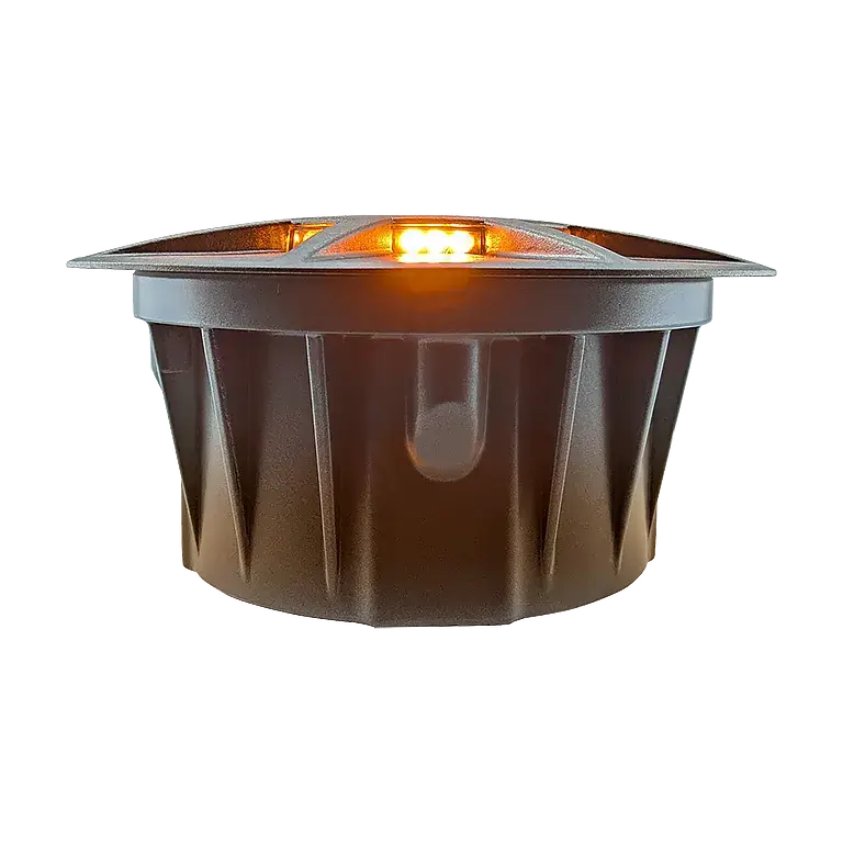 TS-SR-70C LED Road Stud yellow side