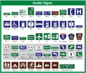 guide signs