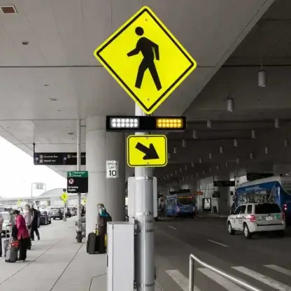TS60-RRFB LED Rectangular Rapid Flashing Beacons - Traffic Safety Corp.